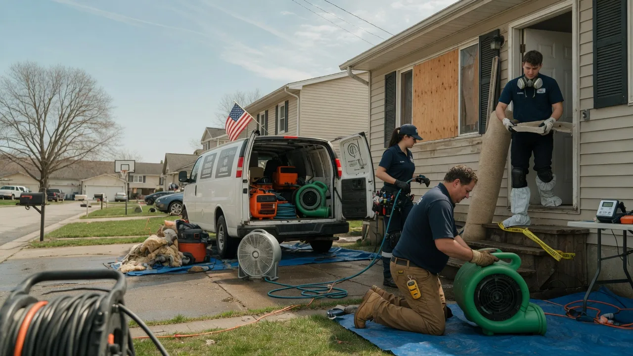 Water Damage Restoration in Eau Claire, WI near me